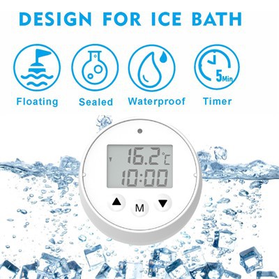 Ice Bath -termometer med tidtaker